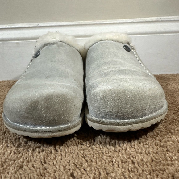 BIRKENSTOCK ‘Zermatt Premium’ Shearling Suede Slip-on Clog Size 38 - Picture 7 of 12
